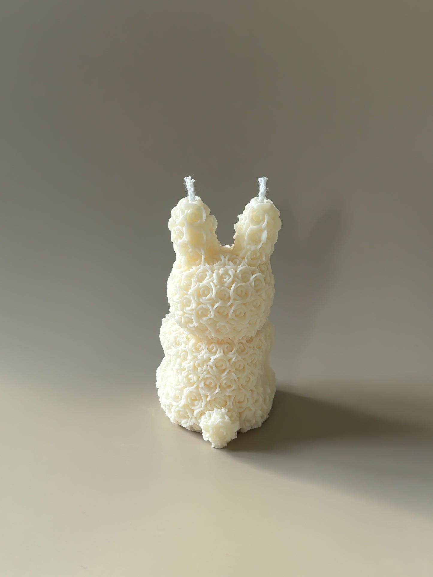 Bunny Rose Candle