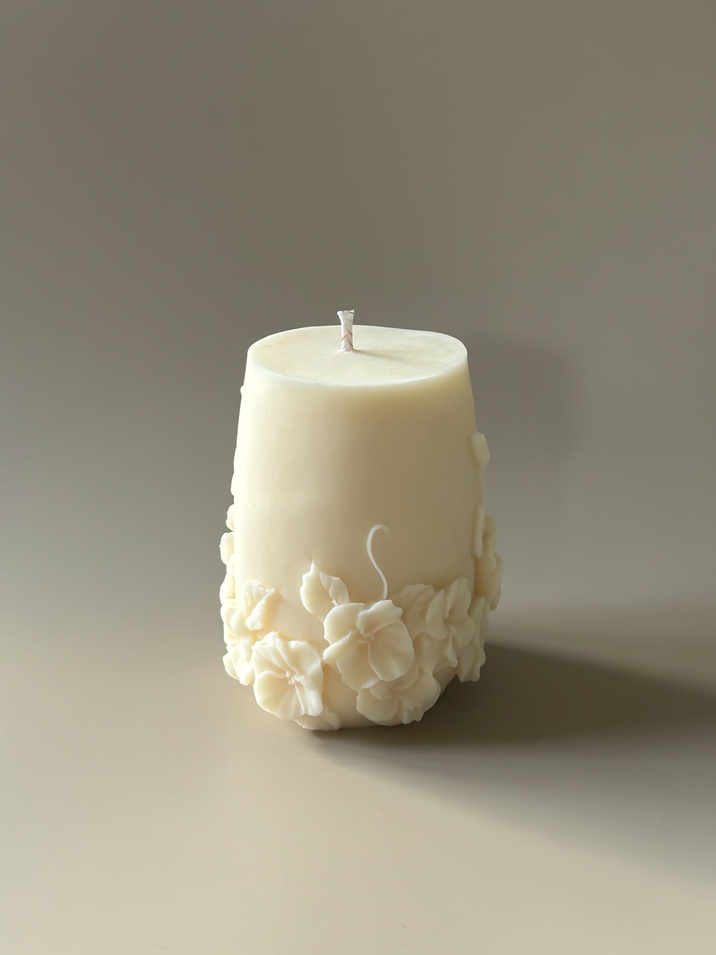 Flower Pillar Candle